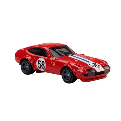 Detalle de Hot Wheels Ferrari Pack de 5 Coches a Escala 1:64 – Licencia Oficial (JLN12)