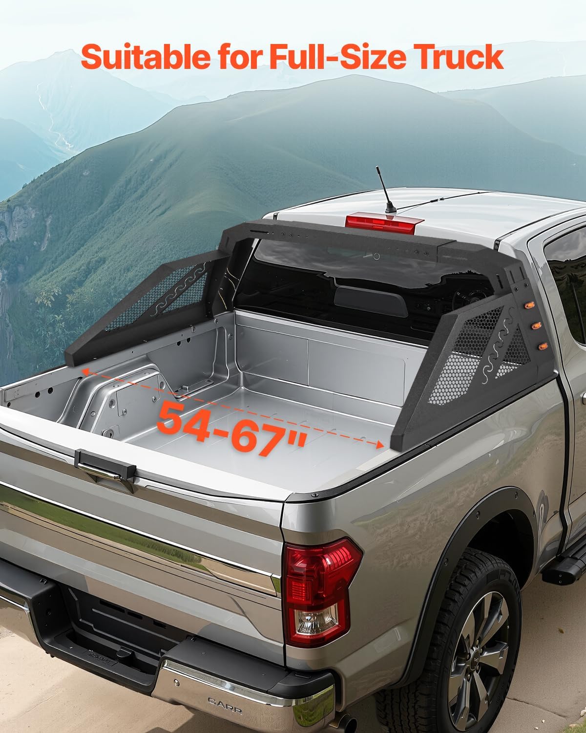 Detalle 2 de VEVOR Truck Bed Roll Bar, Carbon Steel