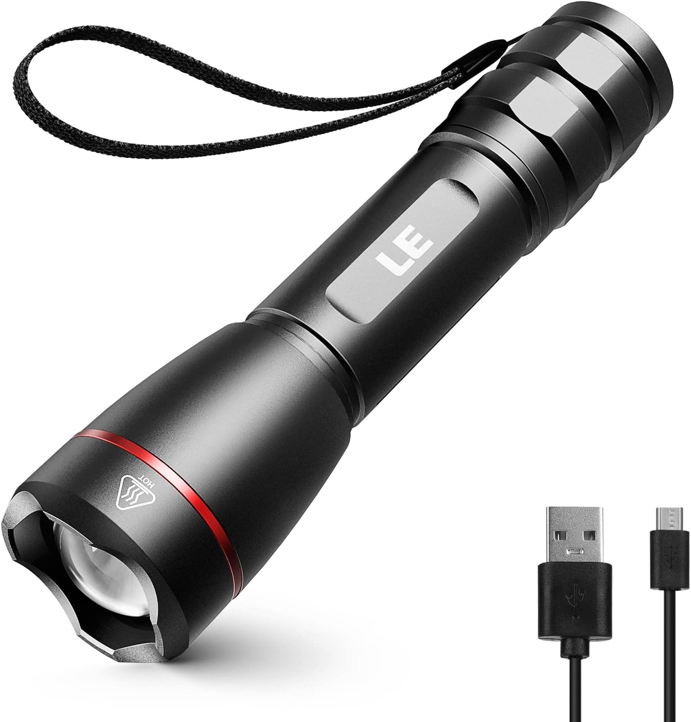 Lepro Torch Rechargeable LED Torch 🟡