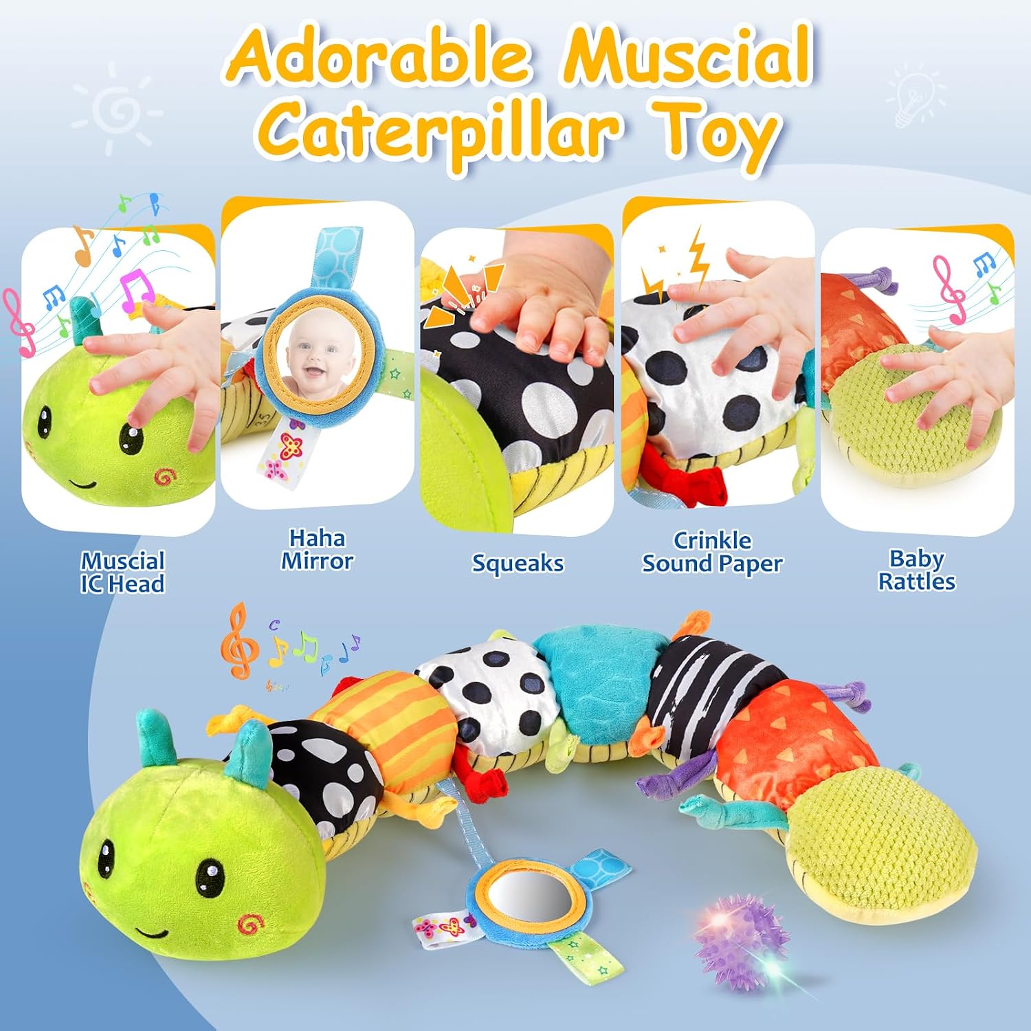 Detalle de Joyreal Baby Toys 10pcs sensory set