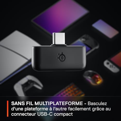 Thumbnail 8 de SteelSeries Arctis Nova 5 Casque Gaming Sans Fil Multi-Système