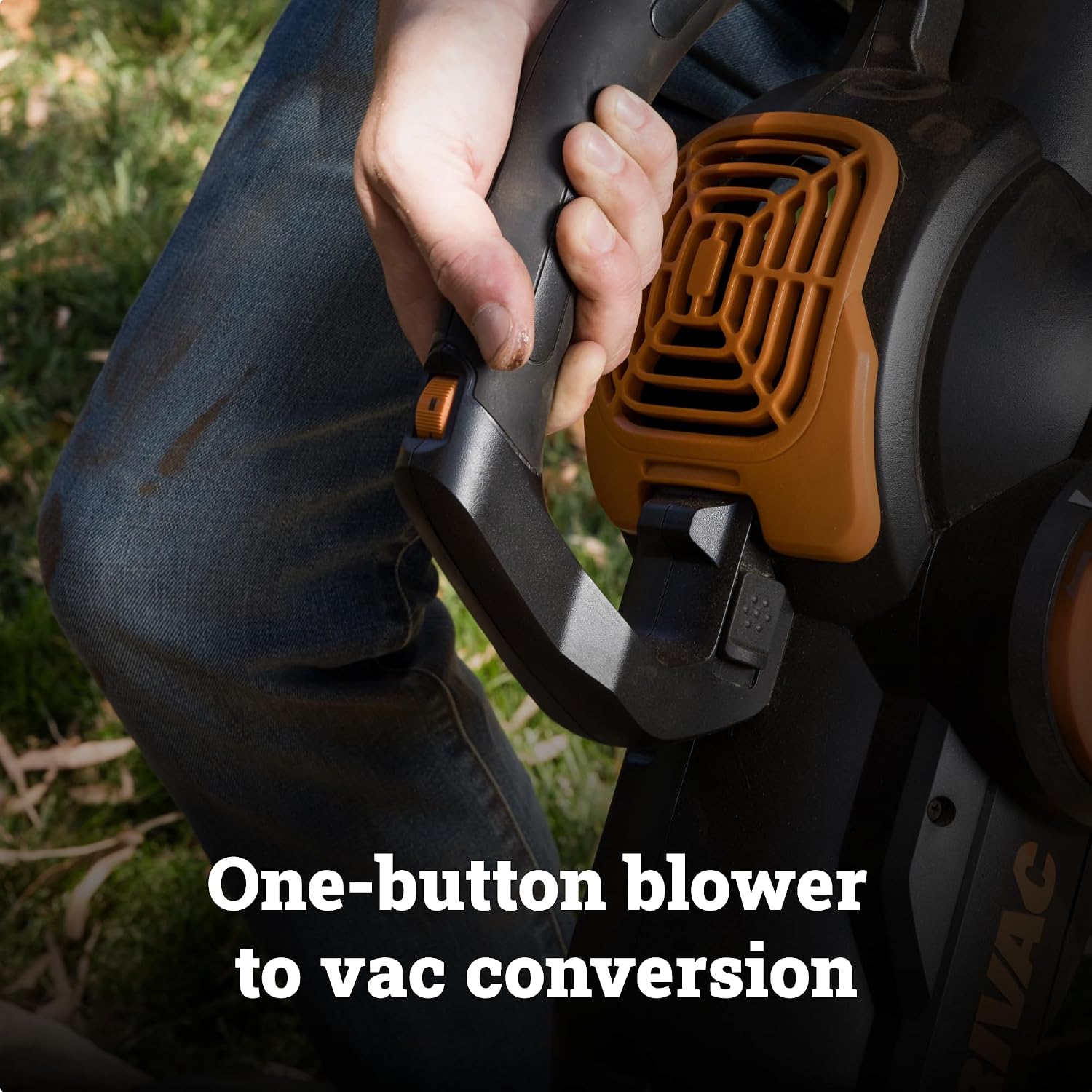 Detalle 2 de WORX WG512 Trivac 3-in-1 Electric Leaf Blower, Vacuum and Mulcher