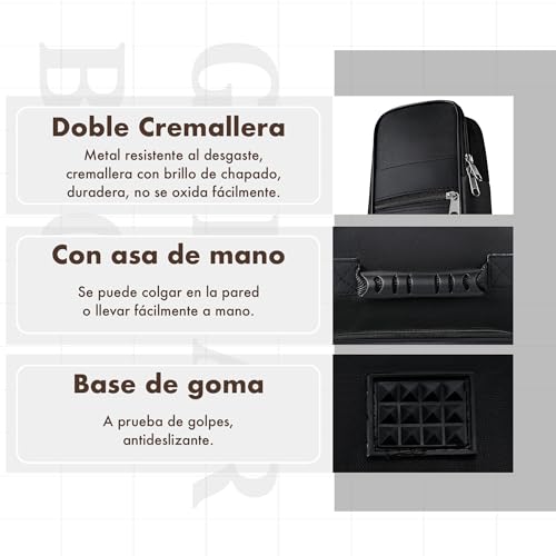 Detalle de Funda Guitarra Clásica y Española de T-LOVENDO.ES: acolchada, impermeable y forma mochila ergonómica