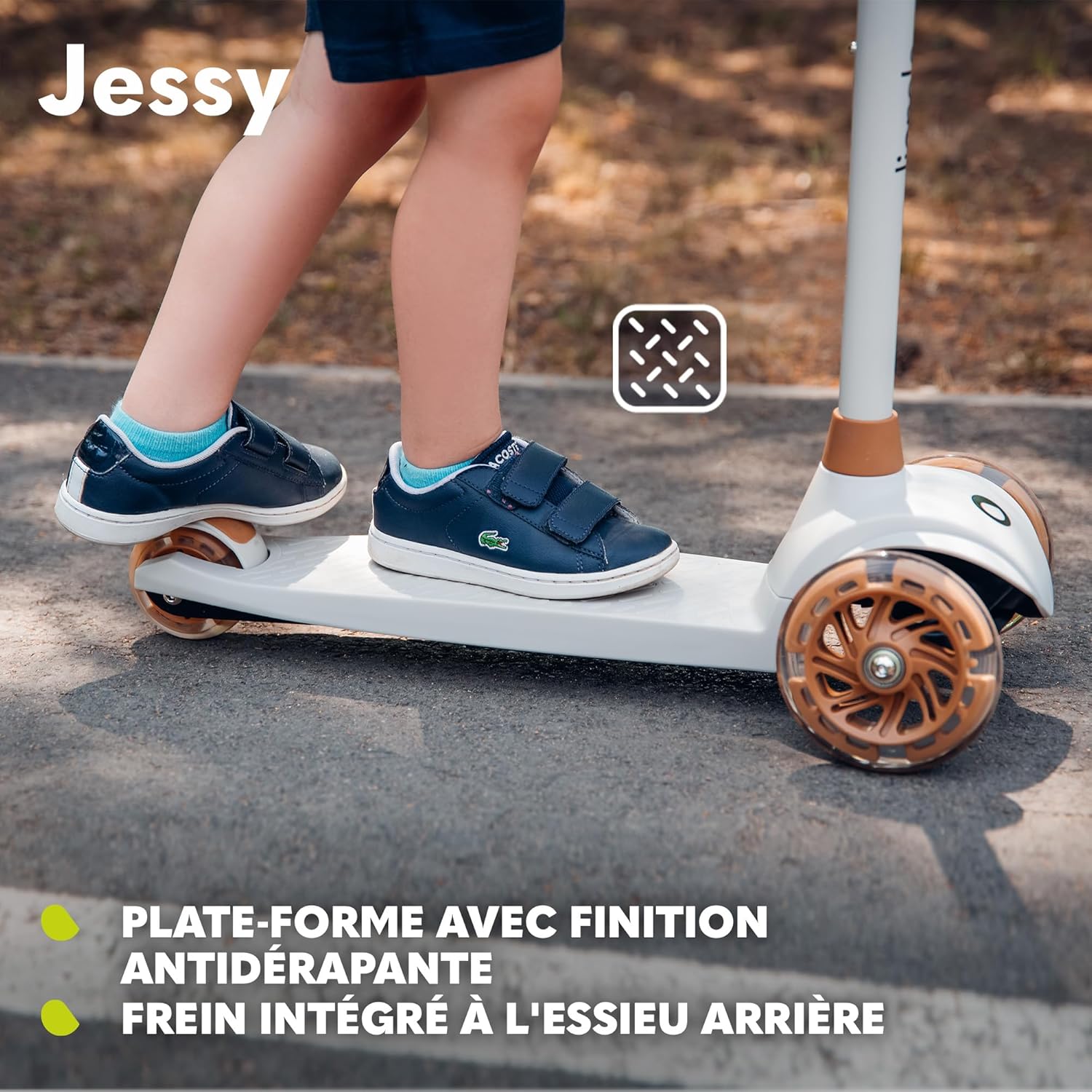 Thumbnail 6 de LIONELO Jessy : Trottinette d'équilibre à 3 roues pour enfants (3 ans à 50 kg) – Brown