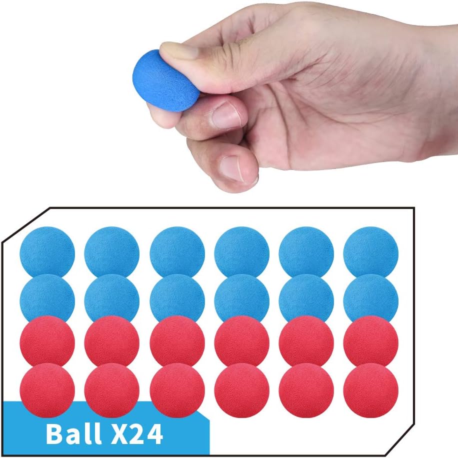 Detalle 2 de YEEBAY Shooting Game Air Guns 24pc
