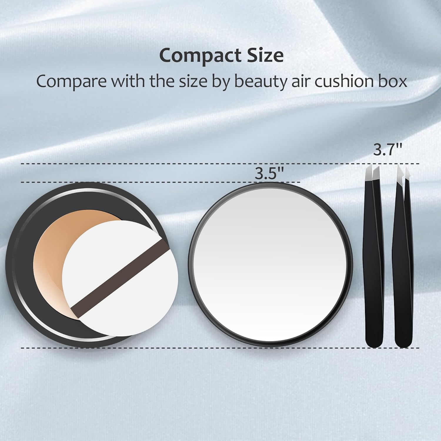 Thumbnail 4 de MIYADIVA 40X Magnifying Mirror 3.5" Compact ๐ช