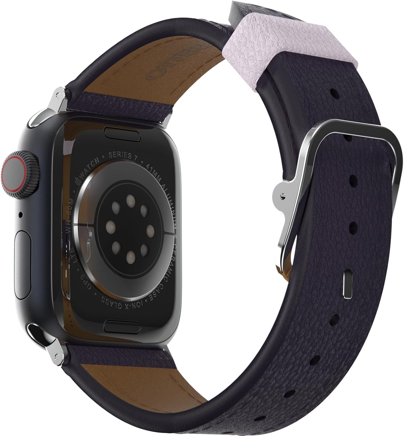 Detalle 2 de OtterBox Symmetry Cactus Leather: cinturino viola per Apple Watch 40/41/42mm in pelle di cactus
