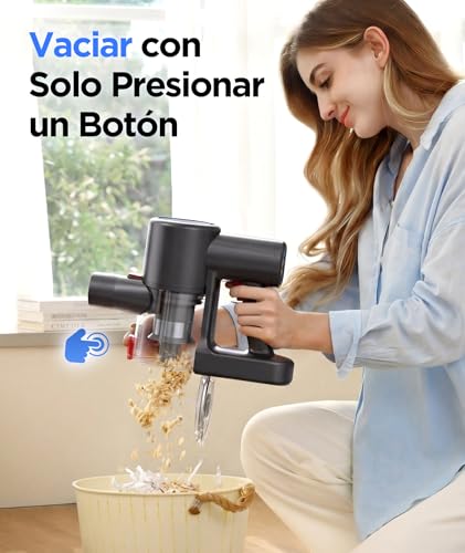 Thumbnail 7 de VersLife Z8 Aspiradora sin cable 40KPA/500W con pantalla LED y luz verde para pelo de mascotas