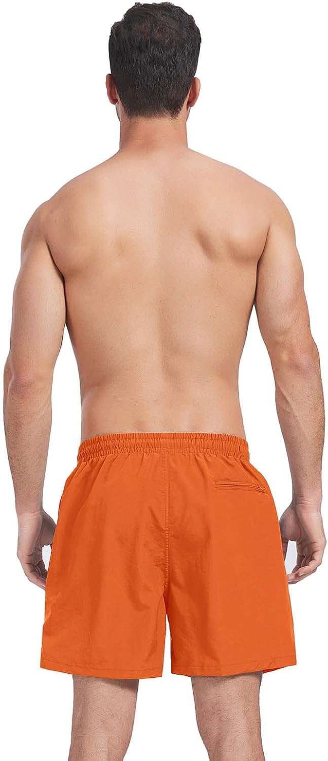 Thumbnail 2 de Ougelebo Badehose Herren mit Reißverschlusstasche – Schnelltrocknend, mit zwei seitlichen Taschen und einer Rückentasche