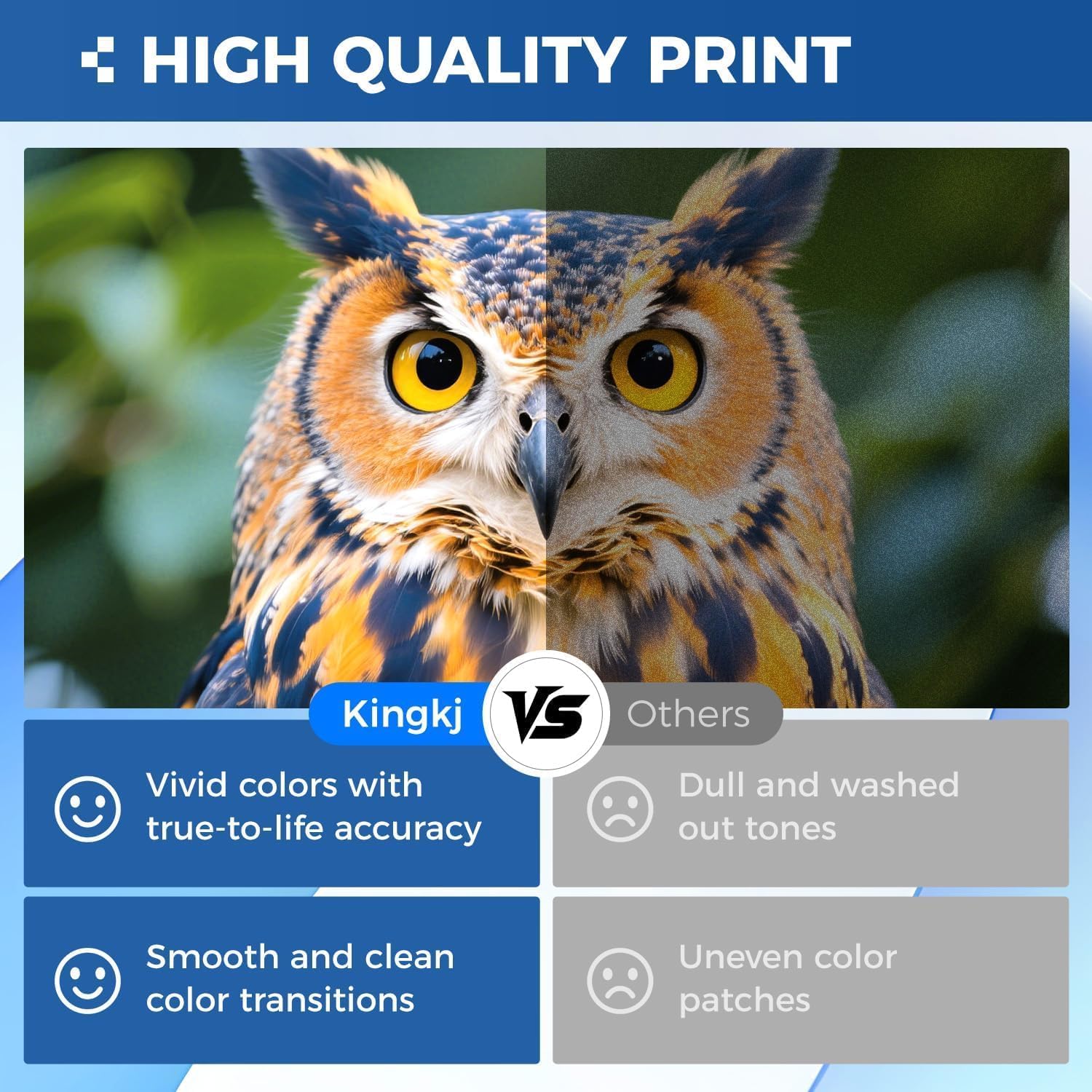 Detalle 2 de KingKJ TN229XL Toner Cartridge Set, 4-Pack for Brother Color Laser Printers