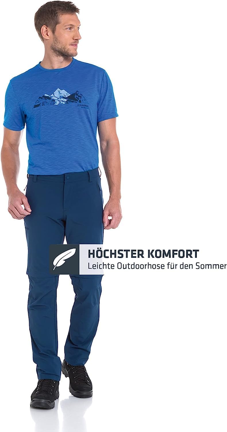 Thumbnail 1 de Schöffel Herren Pants Folkstone Zip Off (22595) – flexible Trekkinghose mit Zip-Off-Funktion