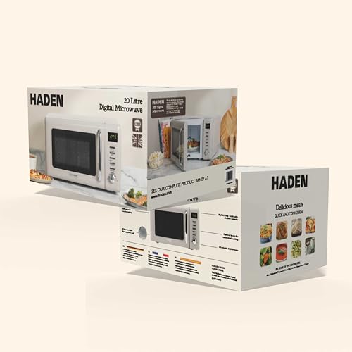 Thumbnail 8 de HADEN Microwave 20L 800W 5 Power Levels (Cotswold Putty) – A Practical Kitchen Companion