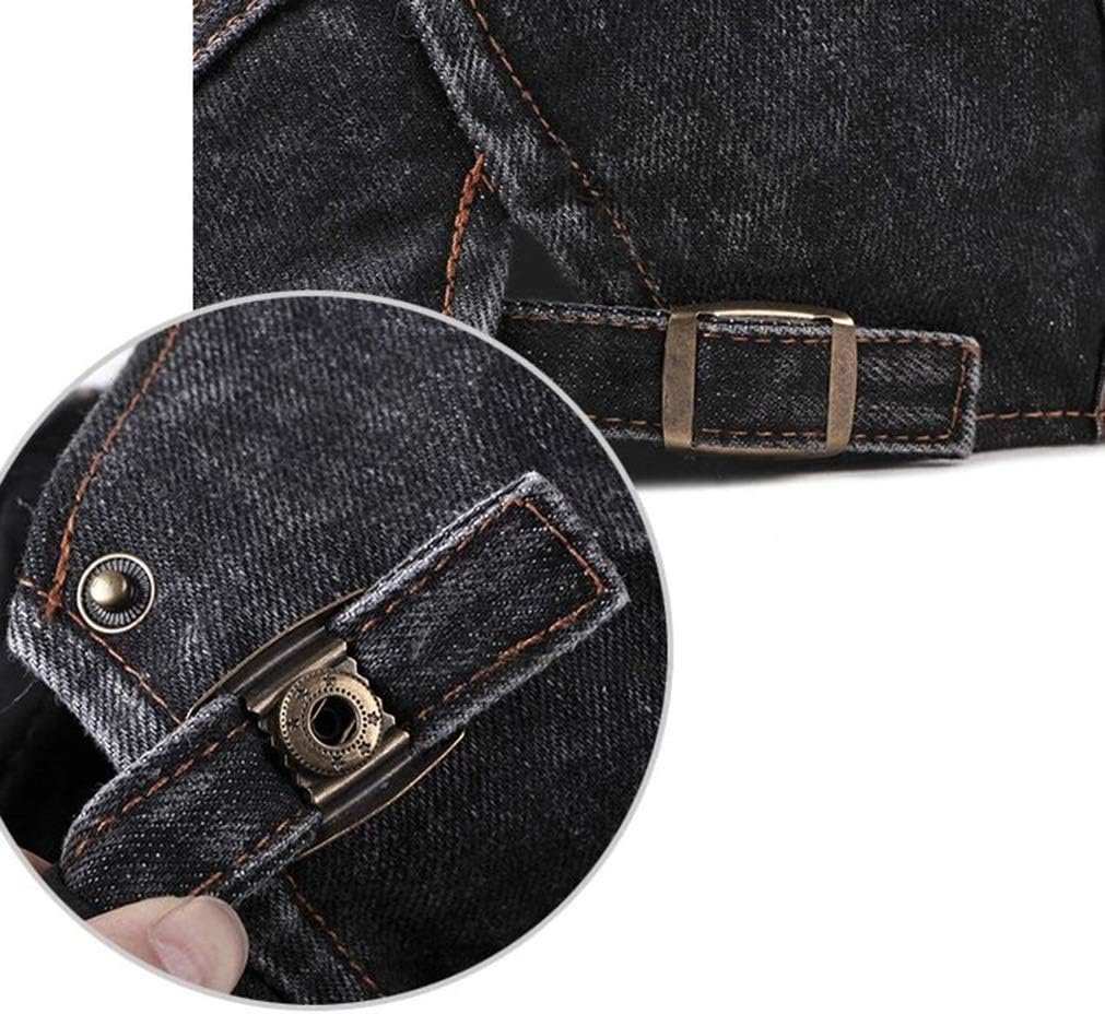 Thumbnail 4 de CHENNUO Schiebermütze Flatcap Denim