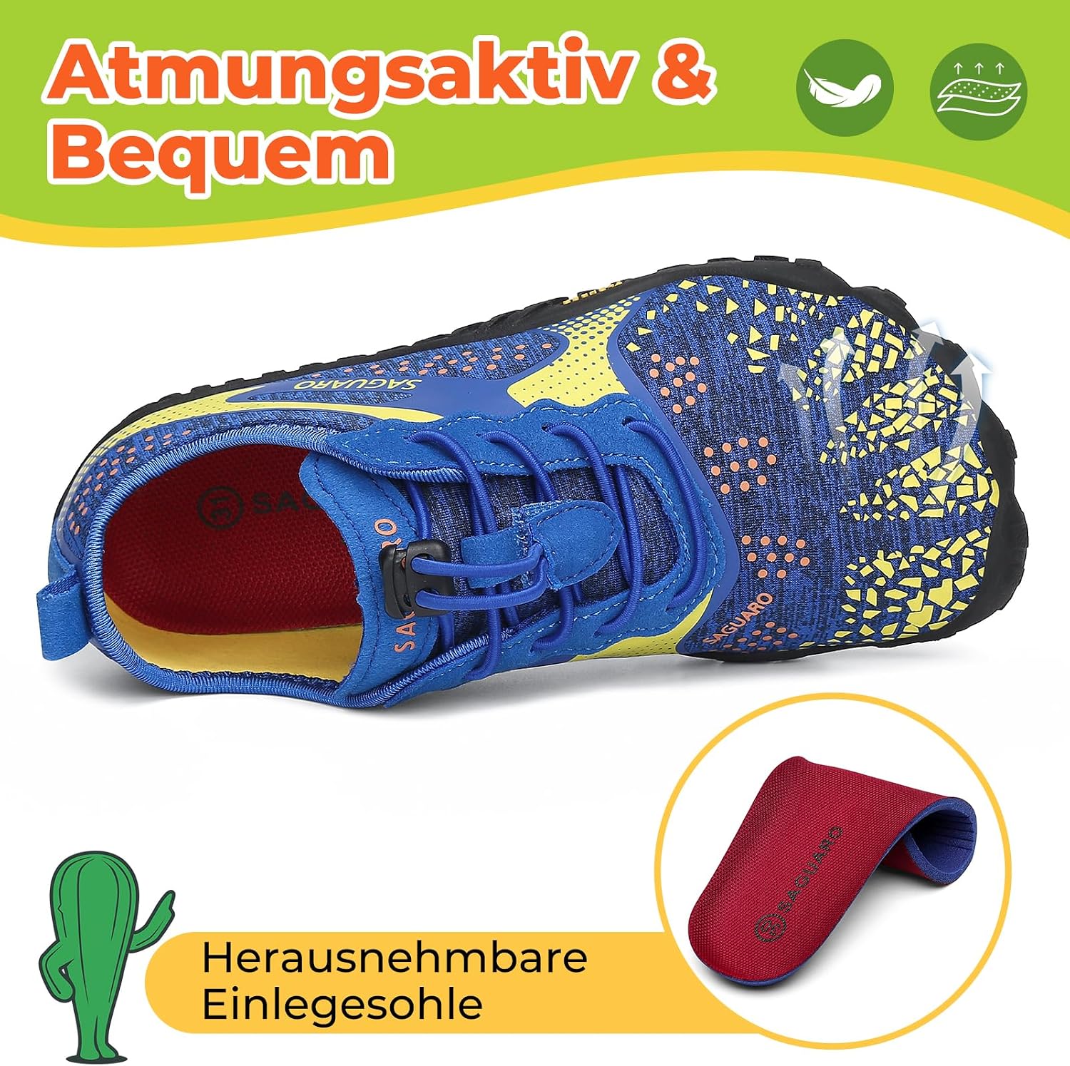 Thumbnail 2 de SAGUARO Barfußschuhe Kinder Gr.24–36