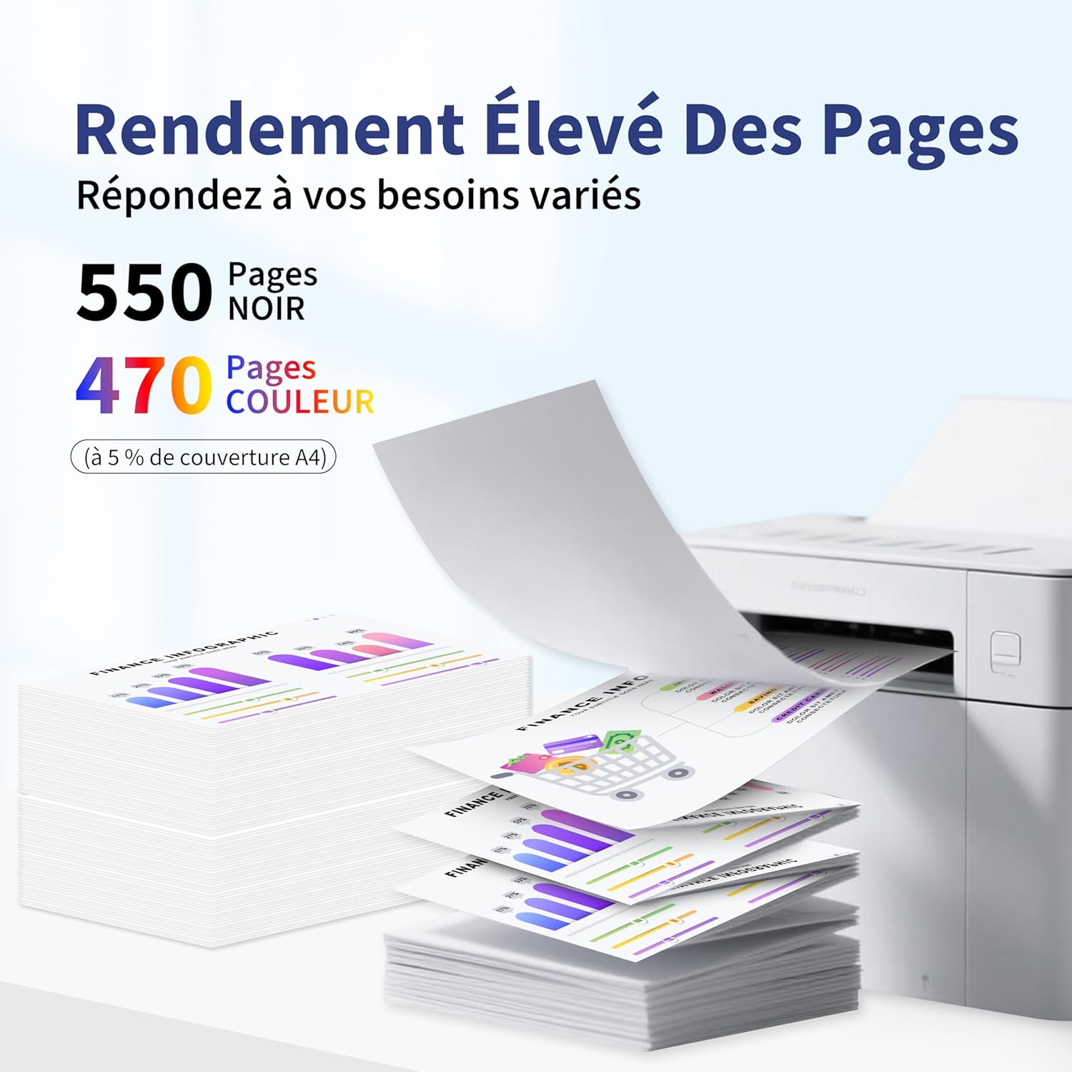 Thumbnail 2 de Zoyood 503XL multipack compatible pour Epson (lot de 12) — Noir + Cyan + Magenta + Jaune