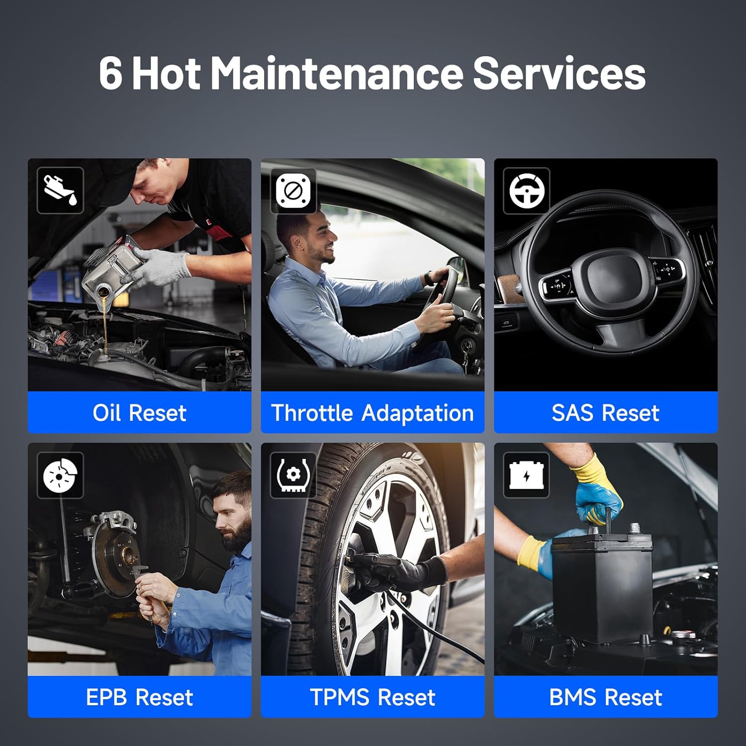 Detalle de TOPDON ArtiDiag500 OBD2 Scanner: 4‑System Diagnostic Tool with Life‑Free Updates