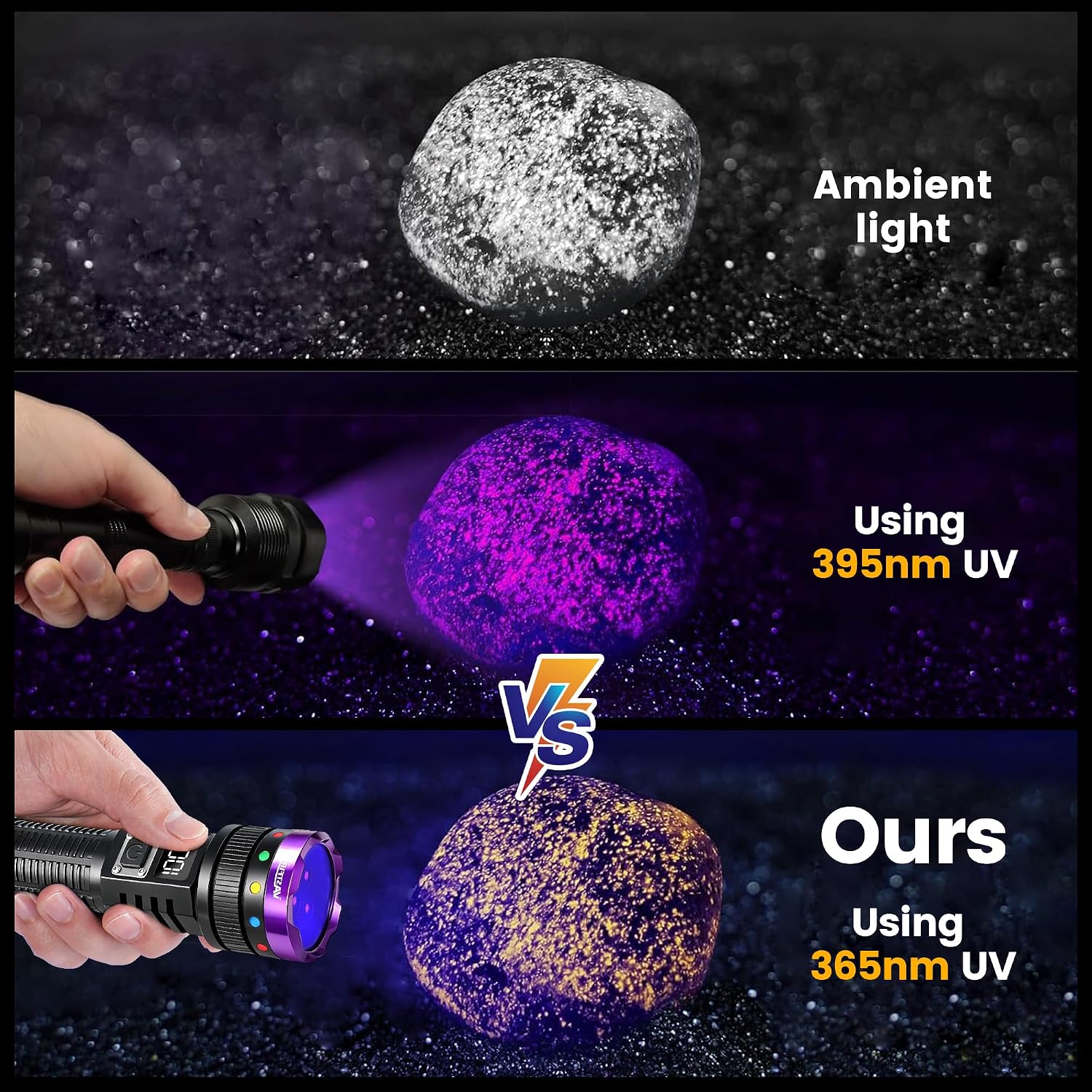 Thumbnail 3 de VASTFIRE 365nm UV Torch 30W
