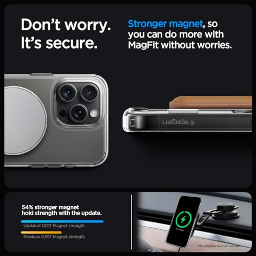 Thumbnail 4 de Spigen coque magnétique iPhone 15 Pro Max avec béquille
