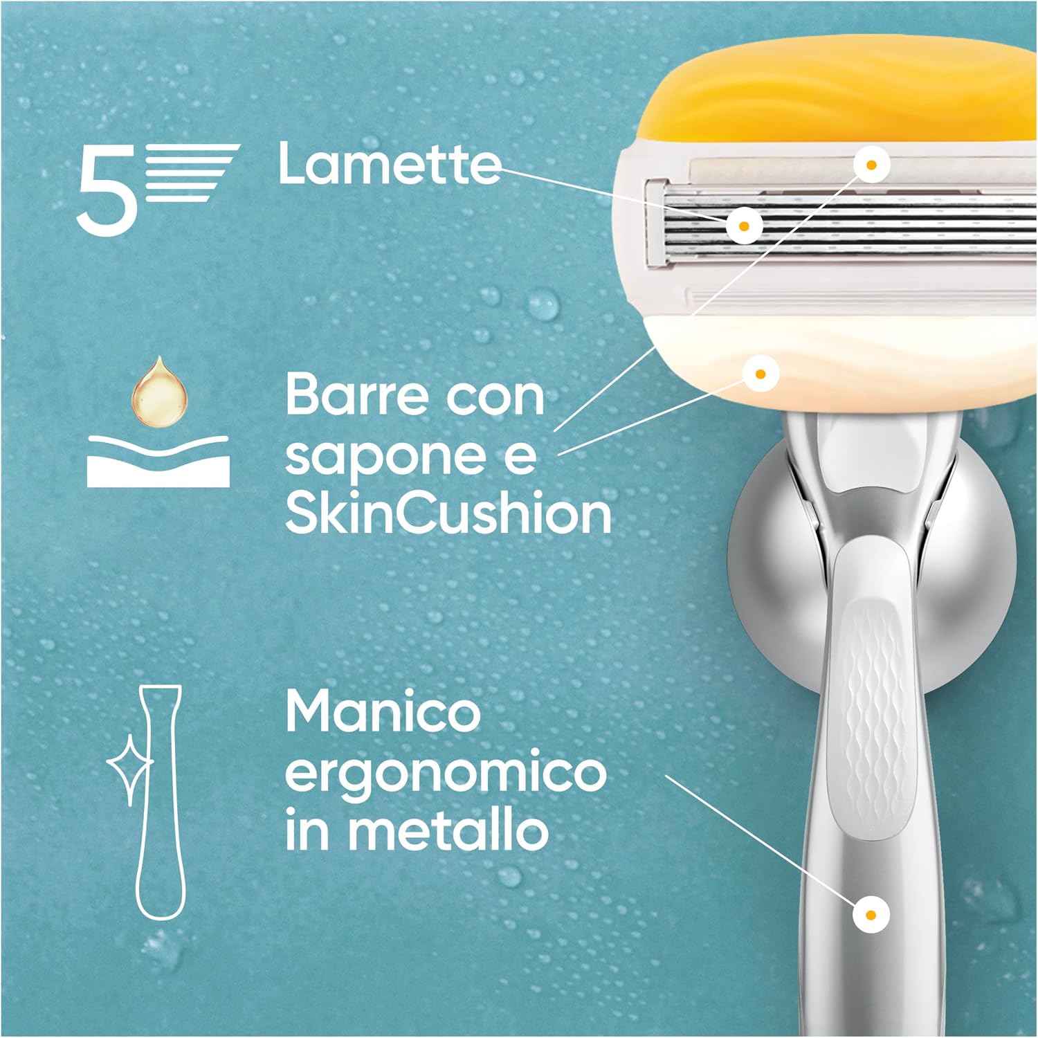 Thumbnail 2 de Gillette Venus Pro ComfortGlide 5 lame