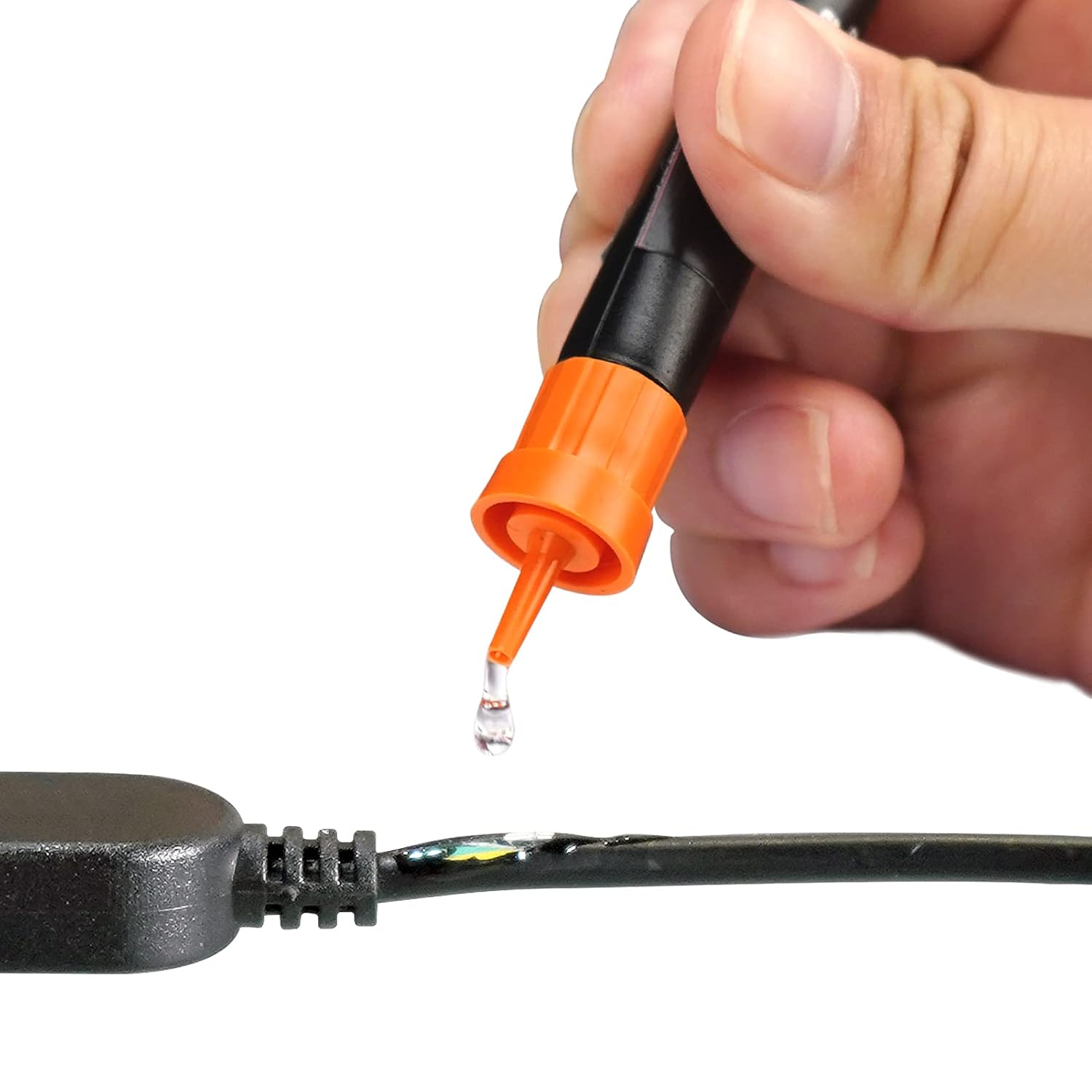 Detalle 2 de Visbella Pegamento UV con lámpara 4+8 g