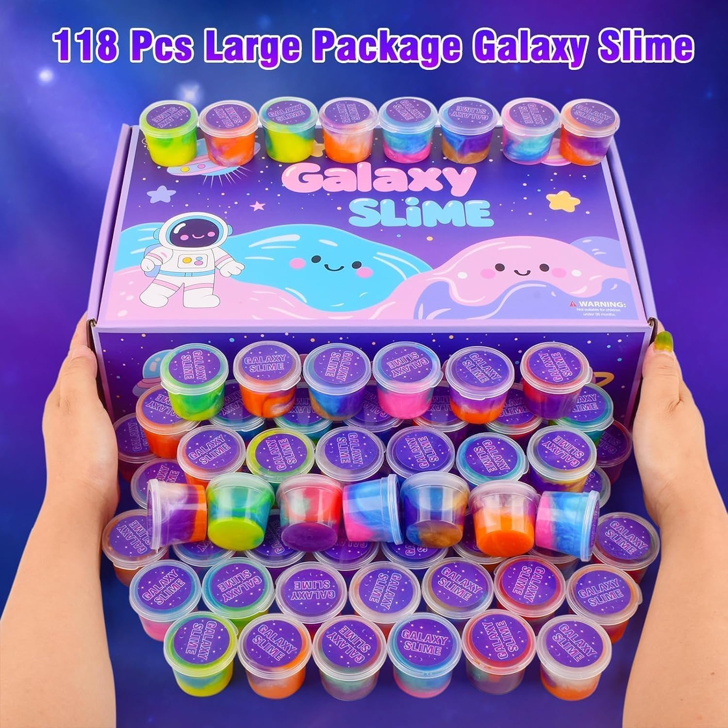 Thumbnail 4 de 118-Pack Galaxy Slime Party Favors Kit