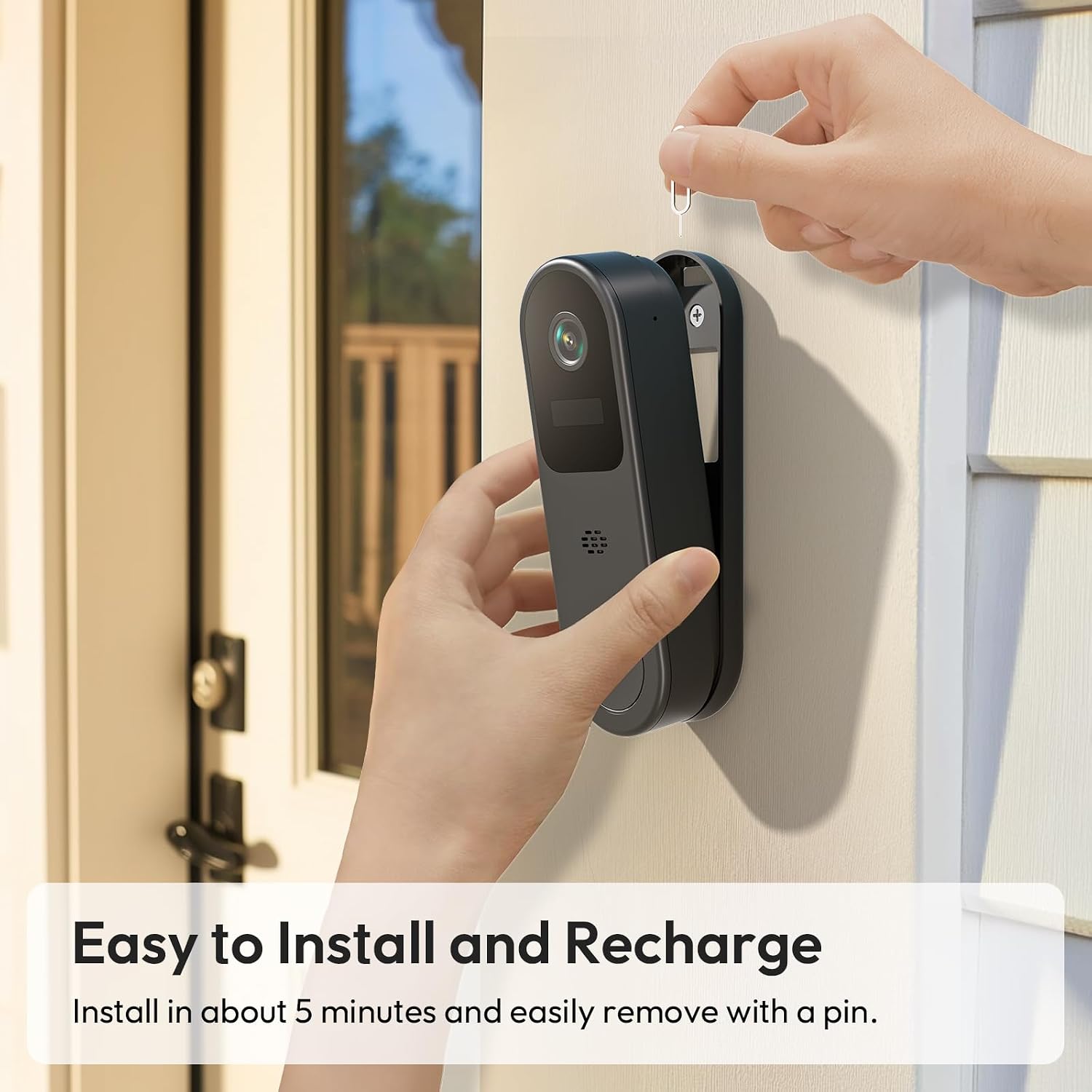 Thumbnail 5 de Belleye Video Doorbell Camera Wireless 2K HD