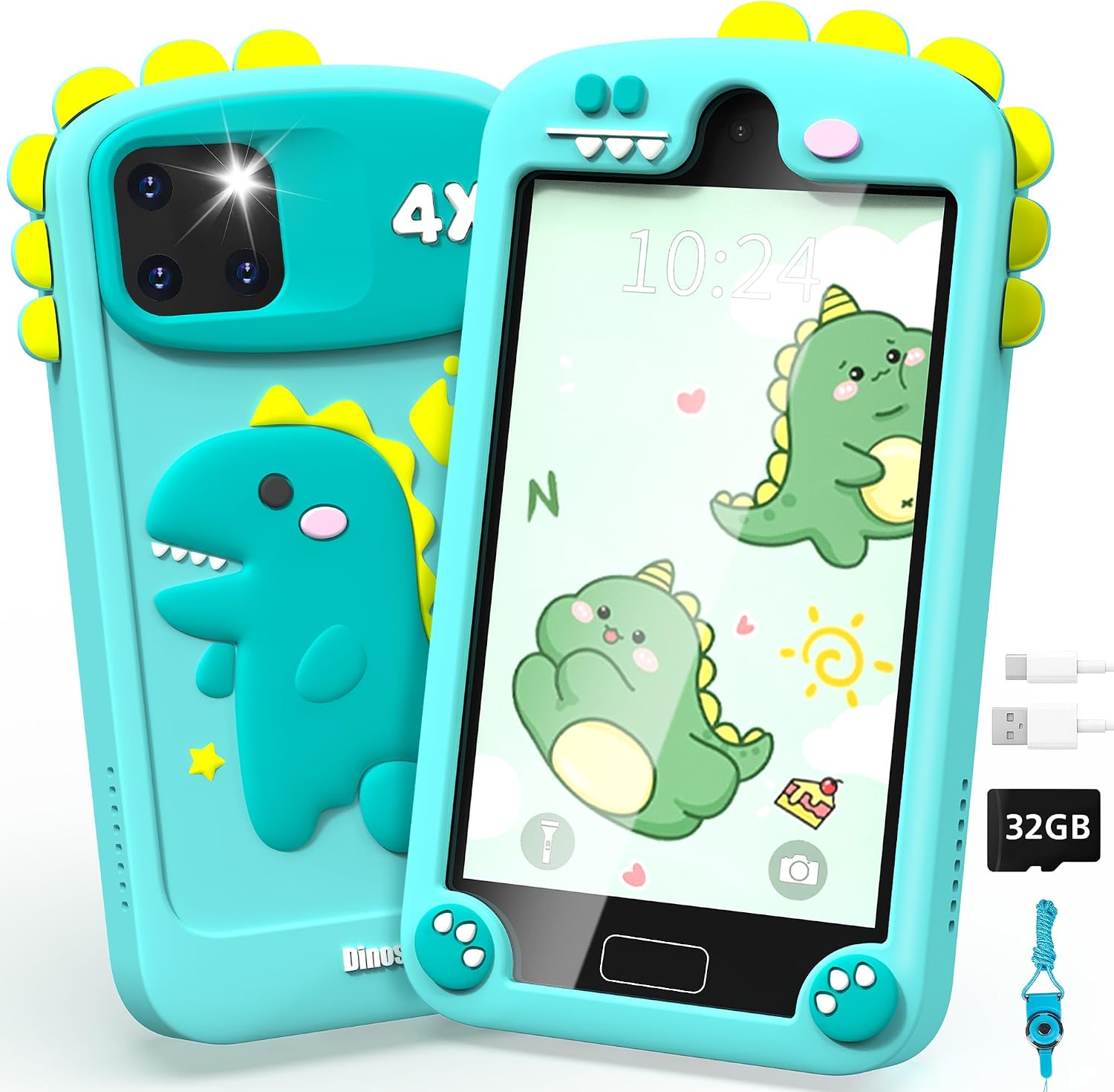 Detalle de YIFOCO Kids Smart Phone 4" touchscreen
