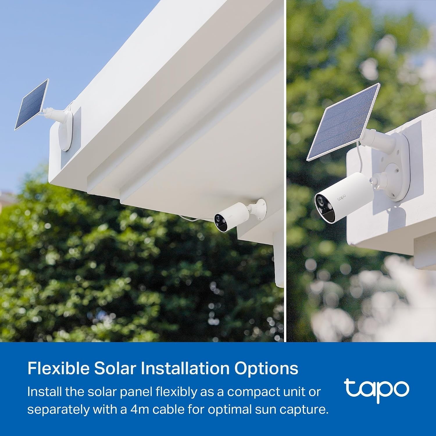 Thumbnail 5 de Tapo TC82 2K 3MP Battery Solar Security Camera