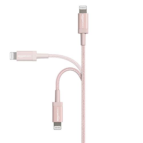 Thumbnail 1 de Amazon Basics Cable Lightning a USB-A 1.8 m Oro Rosa 📱