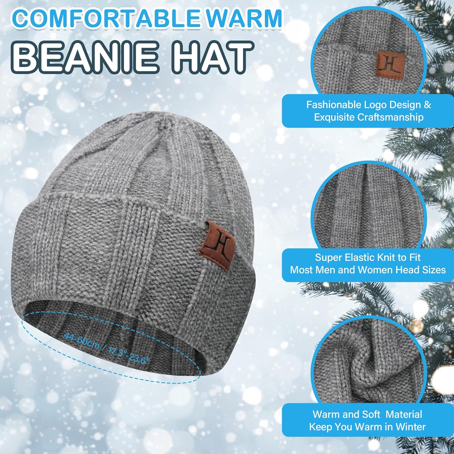 Thumbnail 1 de Ensemble bonnet, écharpe et gants thermiques pour homme 🧣