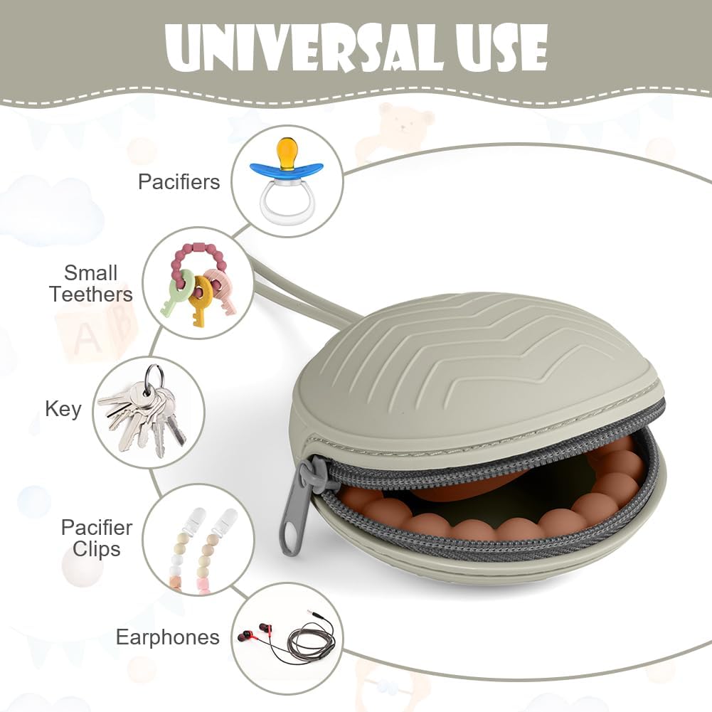 Detalle de Aolso Porta succhietto in silicone 1 pcs