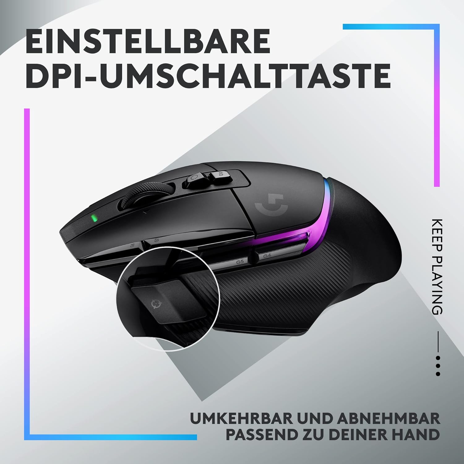 Thumbnail 5 de Logitech G502 X PLUS LIGHTSPEED Gaming-Maus