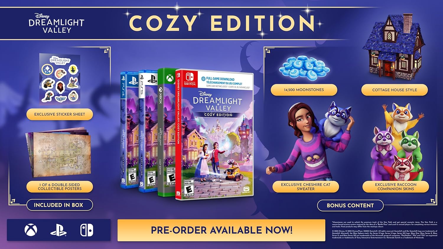 Detalle 2 de Disney Dreamlight Valley Cozy Edition — Build, craft, and reconnect with Disney & Pixar characters