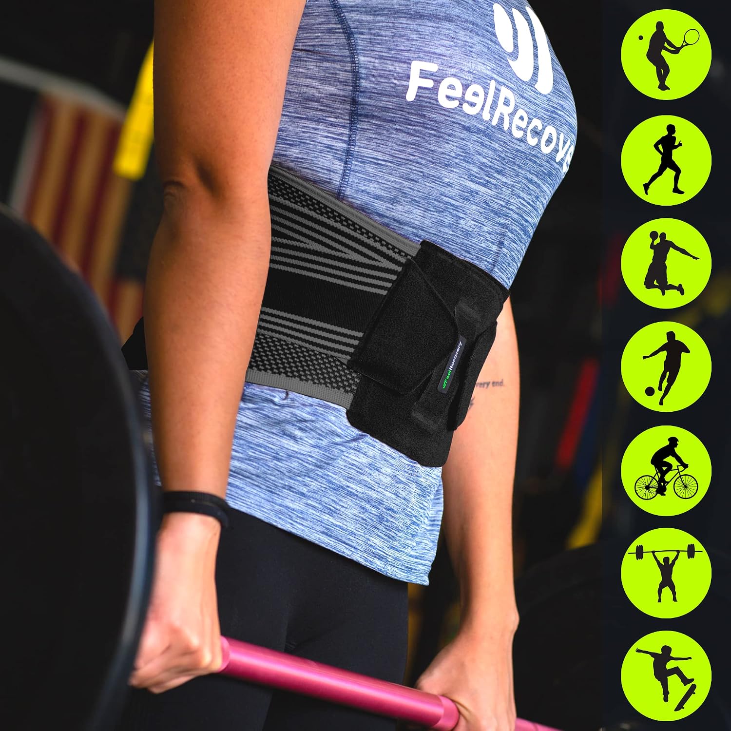 Thumbnail 5 de Ceinture Lombaire Maintien Homme et Femme