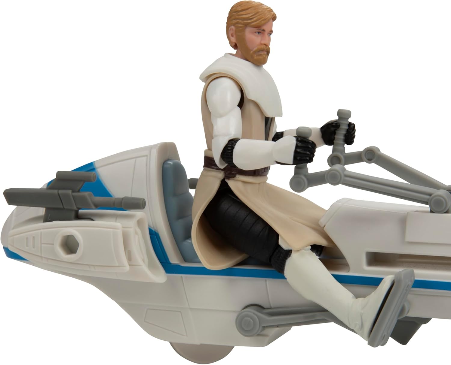 Thumbnail 5 de Star Wars Epic World of Action Obi-Wan Kenobi 4" Action Figure & BARC Speeder Bike
