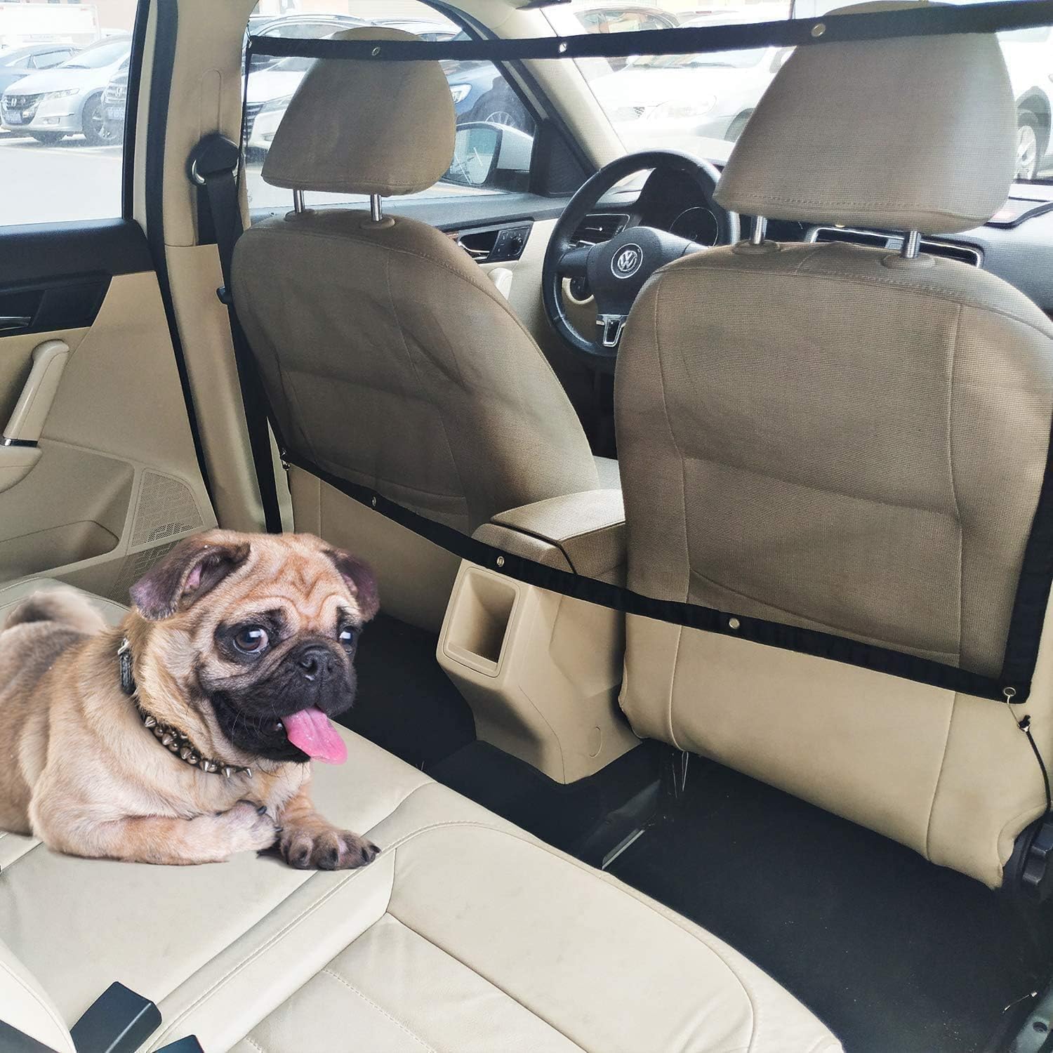 STARROAD-TIM Dog Car Barrier, 43 in x 23.6 in