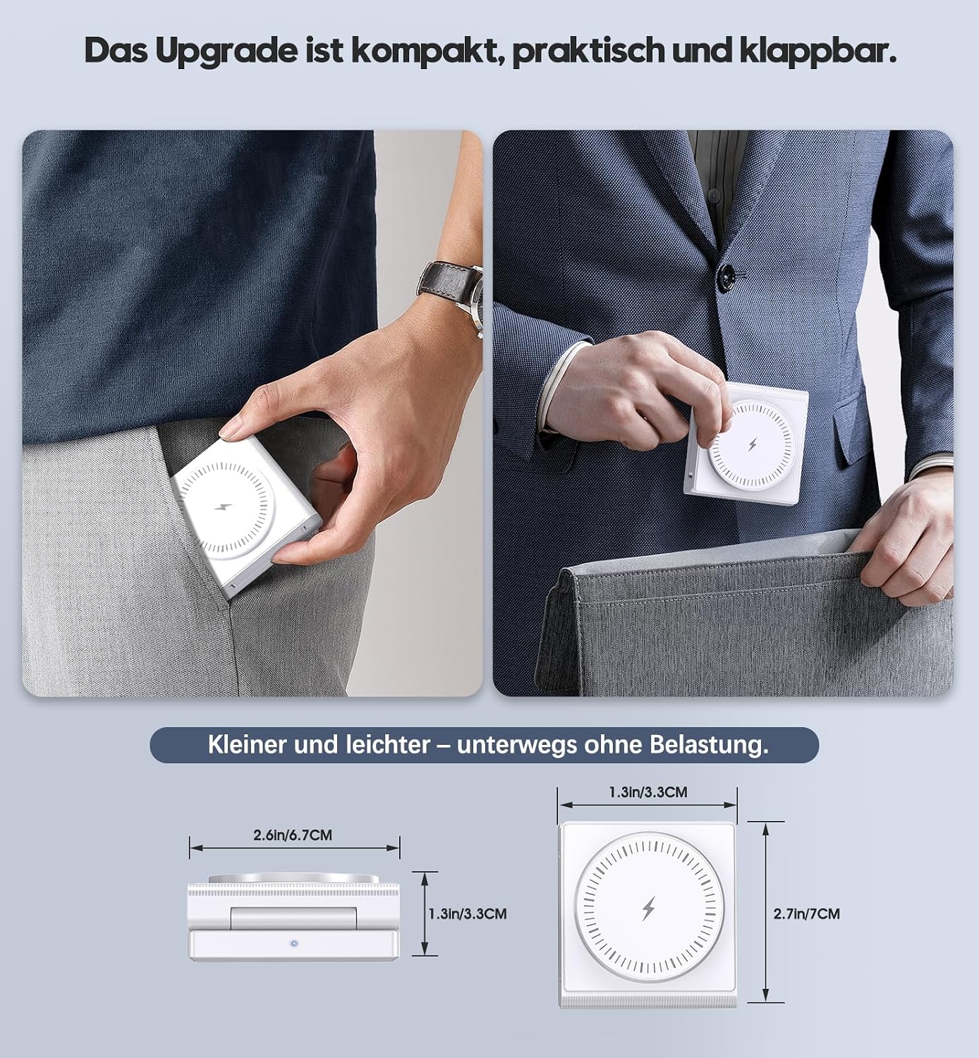Thumbnail 2 de MagSafe-kompatible 3 in 1 Induktive Ladestation