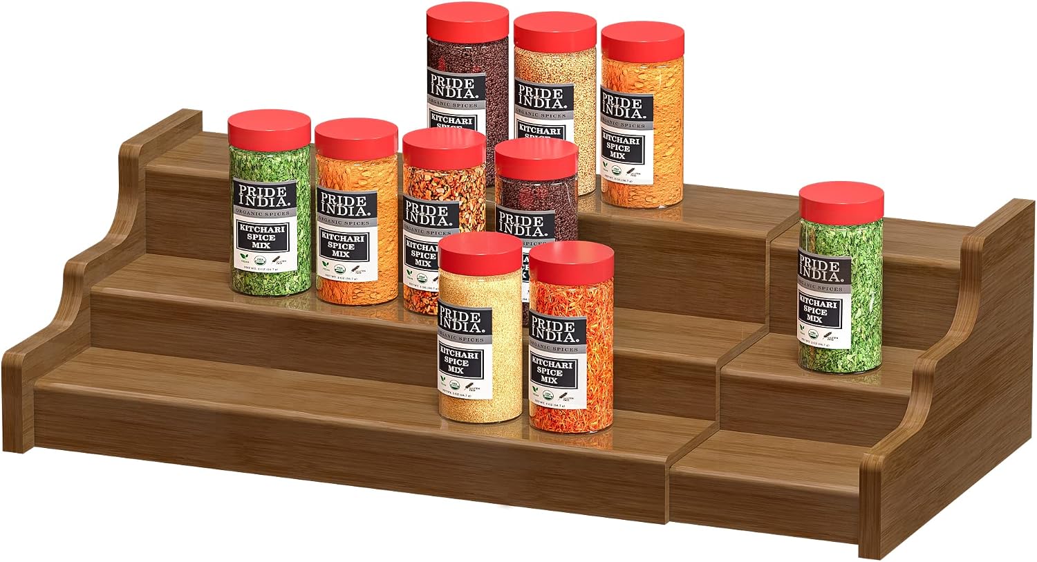 Thumbnail 6 de Spice Rack 3-Tier Expandable 12.7–22.2 in 🧂