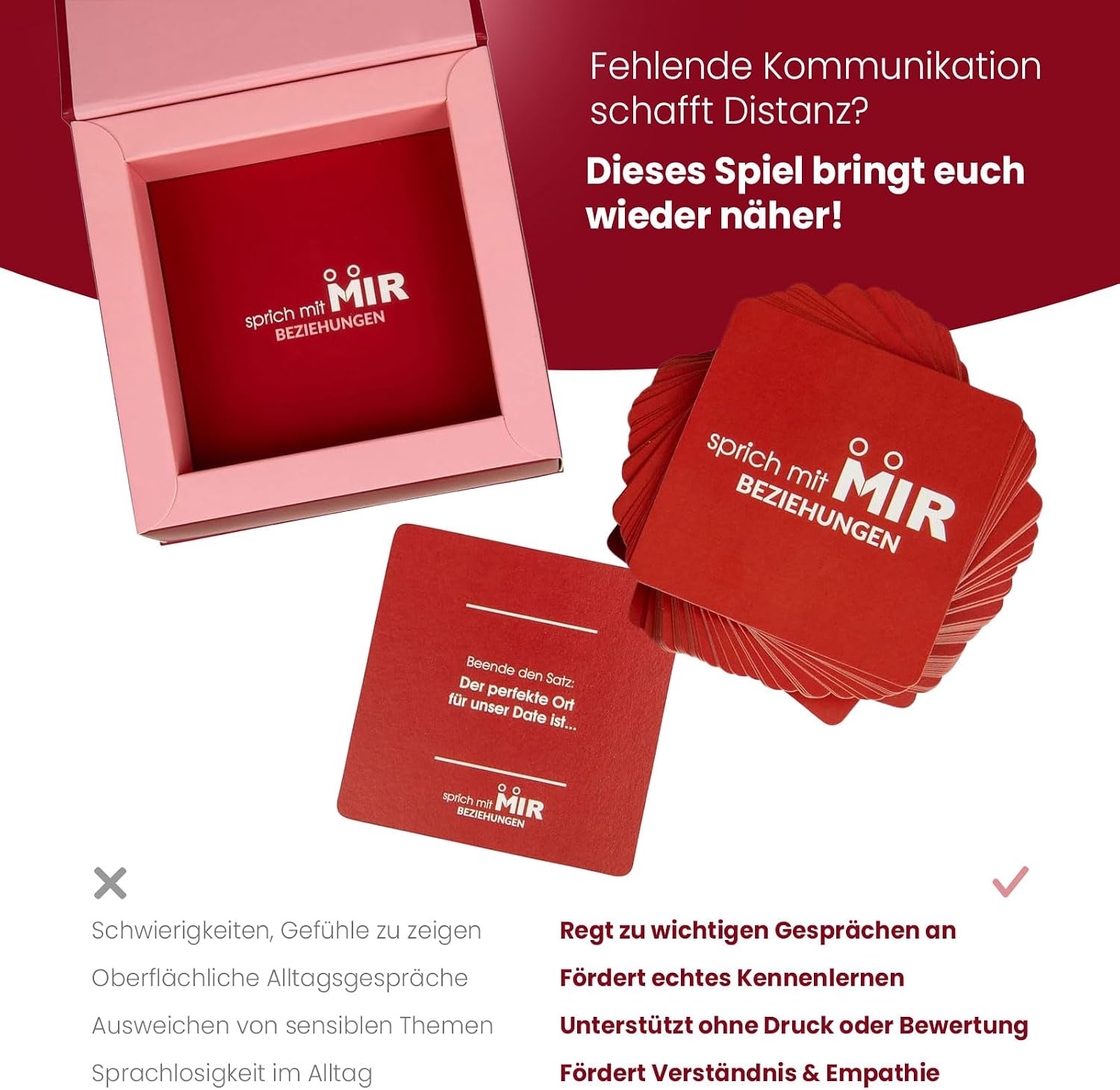 Detalle 2 de Spricht mit Mir Kartenspiel 50 Fragen đ