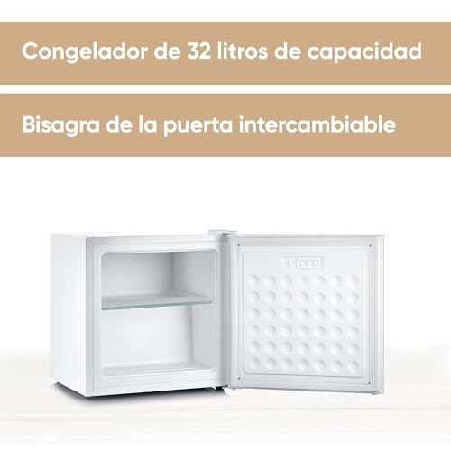 Detalle 2 de Mini Freezer Severin 32L White: compacto, silencioso y versátil para cocinas pequeñas