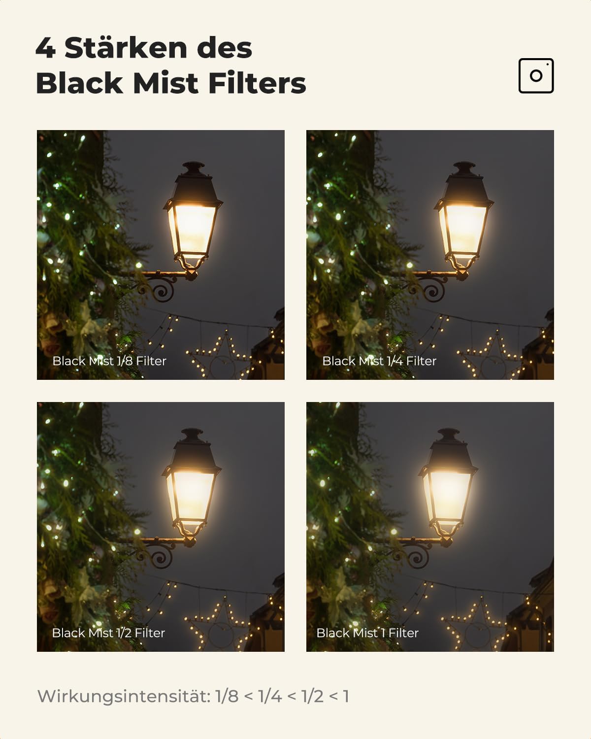 Thumbnail 5 de K&F CONCEPT 67mm Black Promist 1/4 – Diffusionsfilter für Video und Porträtfotografie (Nano-Klar, Multi-Nano-Beschichtung)