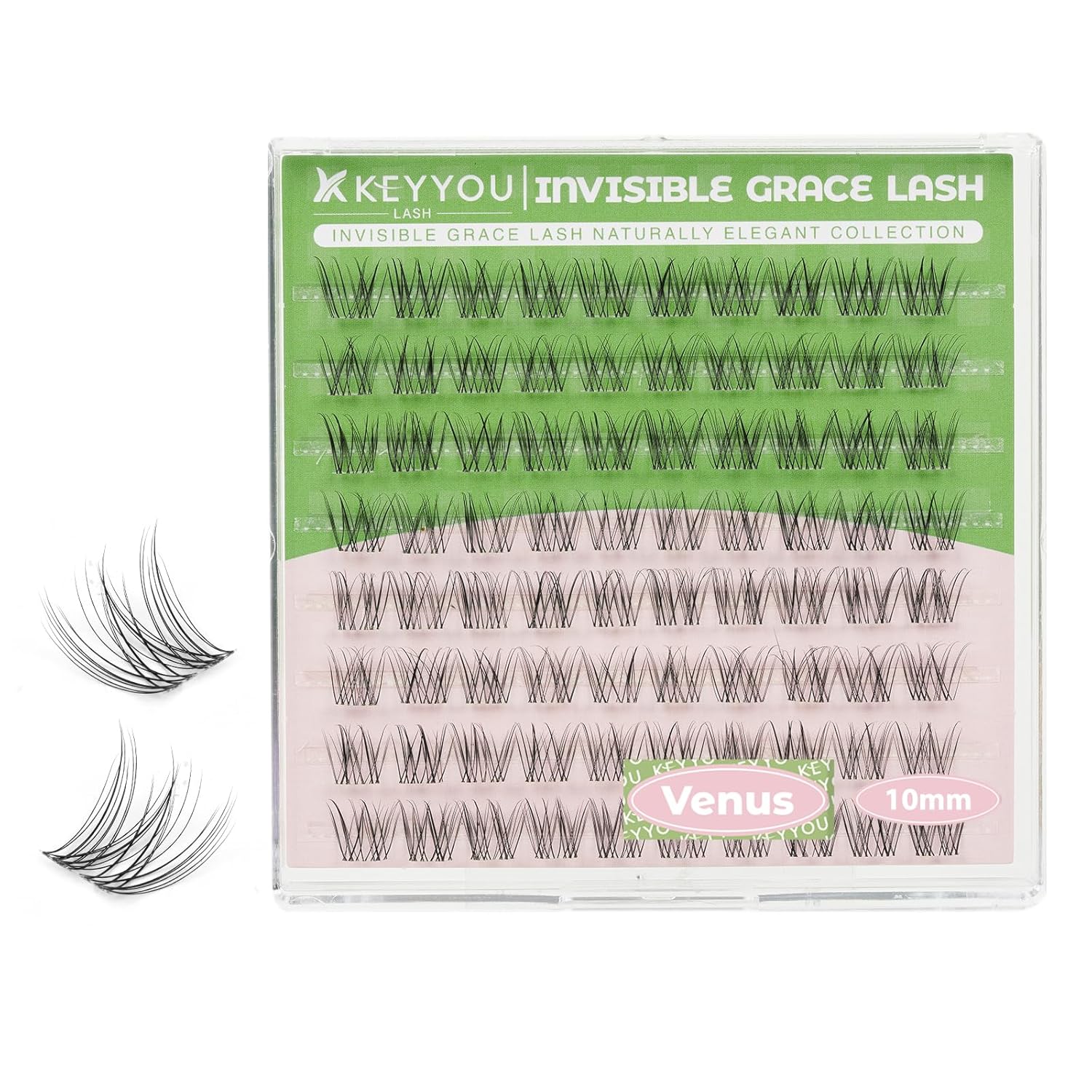 Thumbnail 6 de KEYYOU Fairy Lash Clusters Kit 144 pcs 😍