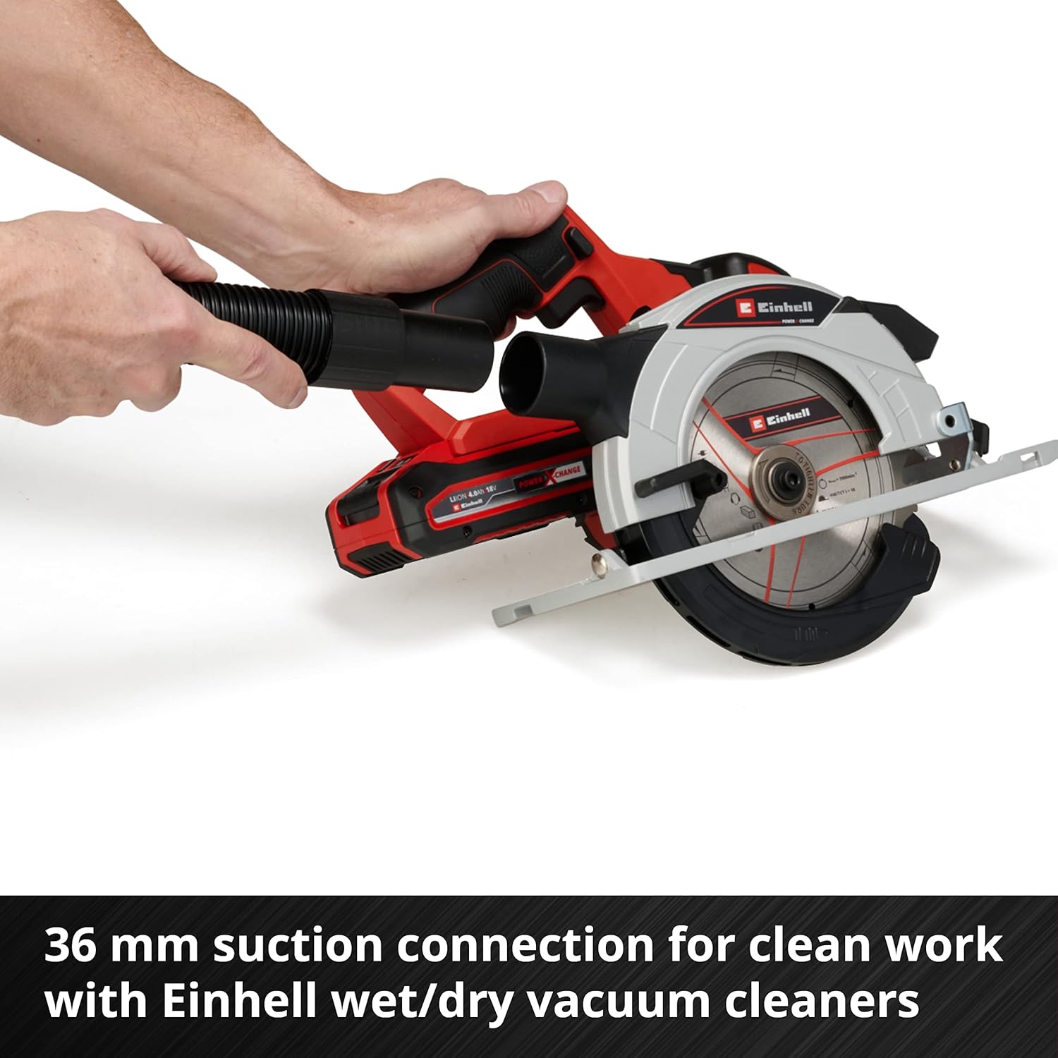 Thumbnail 5 de Einhell 18V Power X-Change Cordless Circular Saw 165mm (E-CS 18/165-1) Li Solo