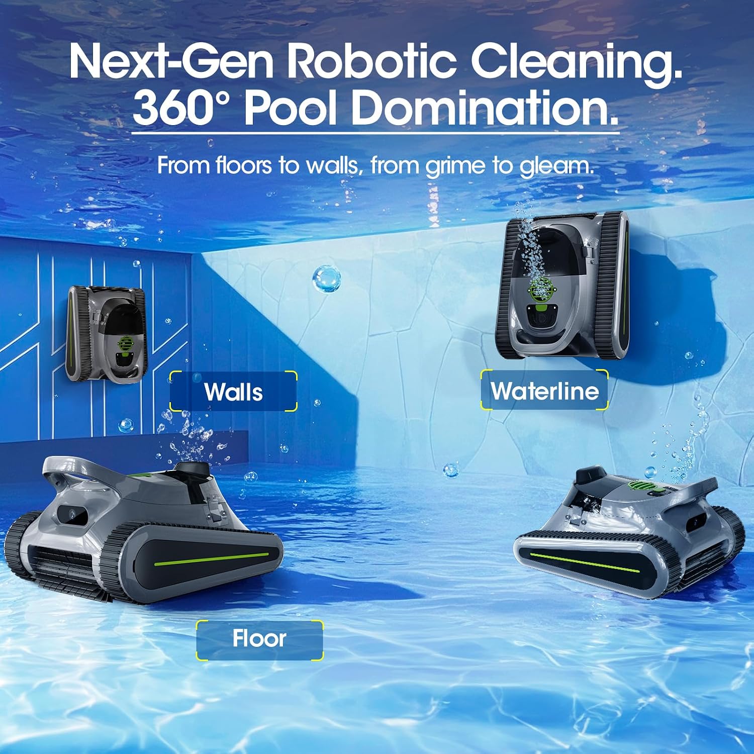 Thumbnail 3 de Cordless Robotic Pool Cleaner SAT30