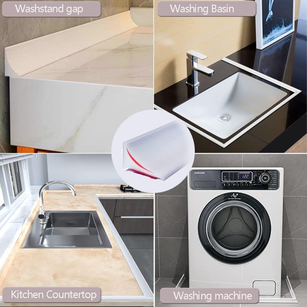 Detalle 1 de Silicone shower seal strip 20mm x 12mm