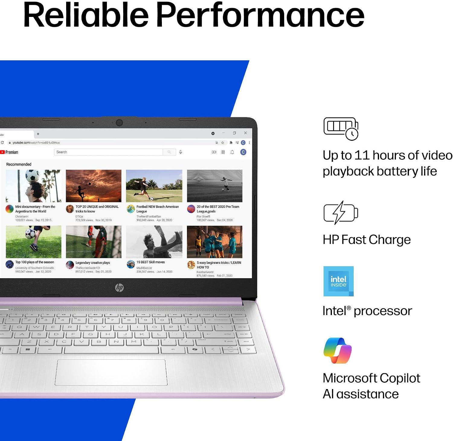 Thumbnail 5 de HP Laptop, 128GB Storage