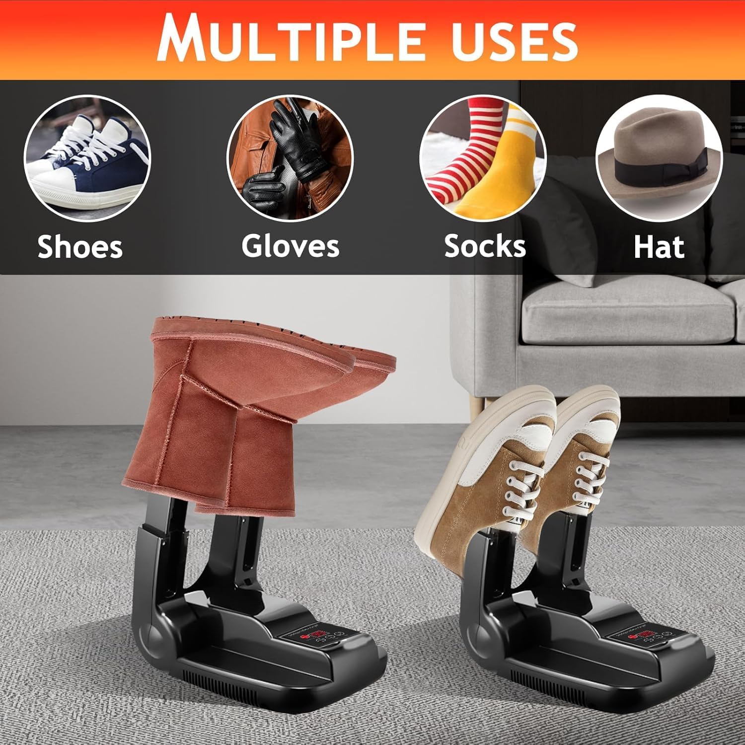 Detalle de Boot Dryer with Timer for Shoes