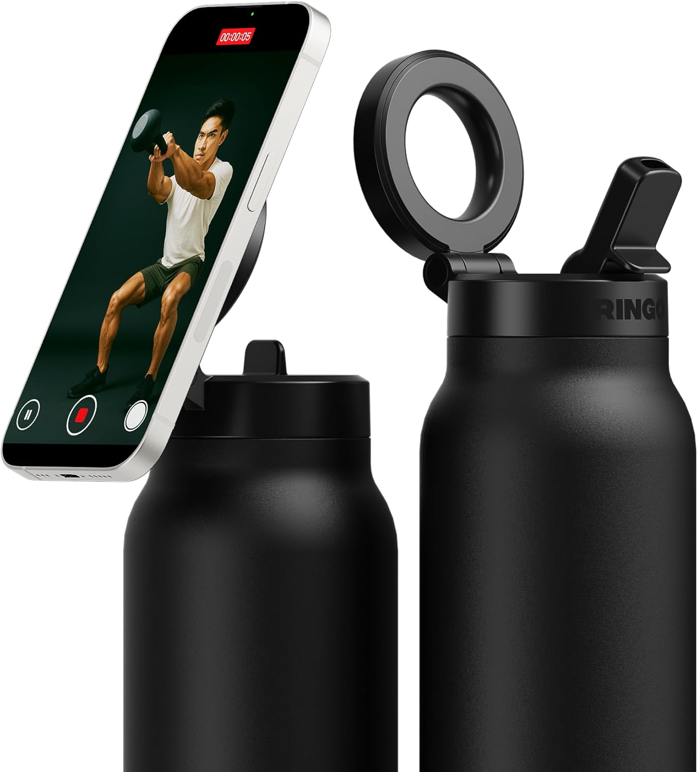 Detalle de Ringo Pro Gourde 710ml avec support magnétique