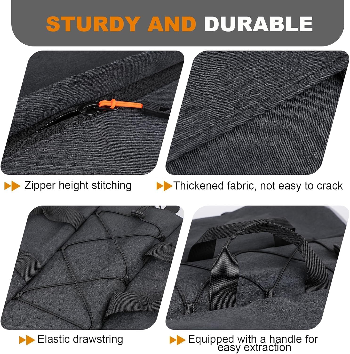 Detalle 2 de NDakter Bike Panniers 35L Waterproof Expandable Rear Rack Trunk Bags