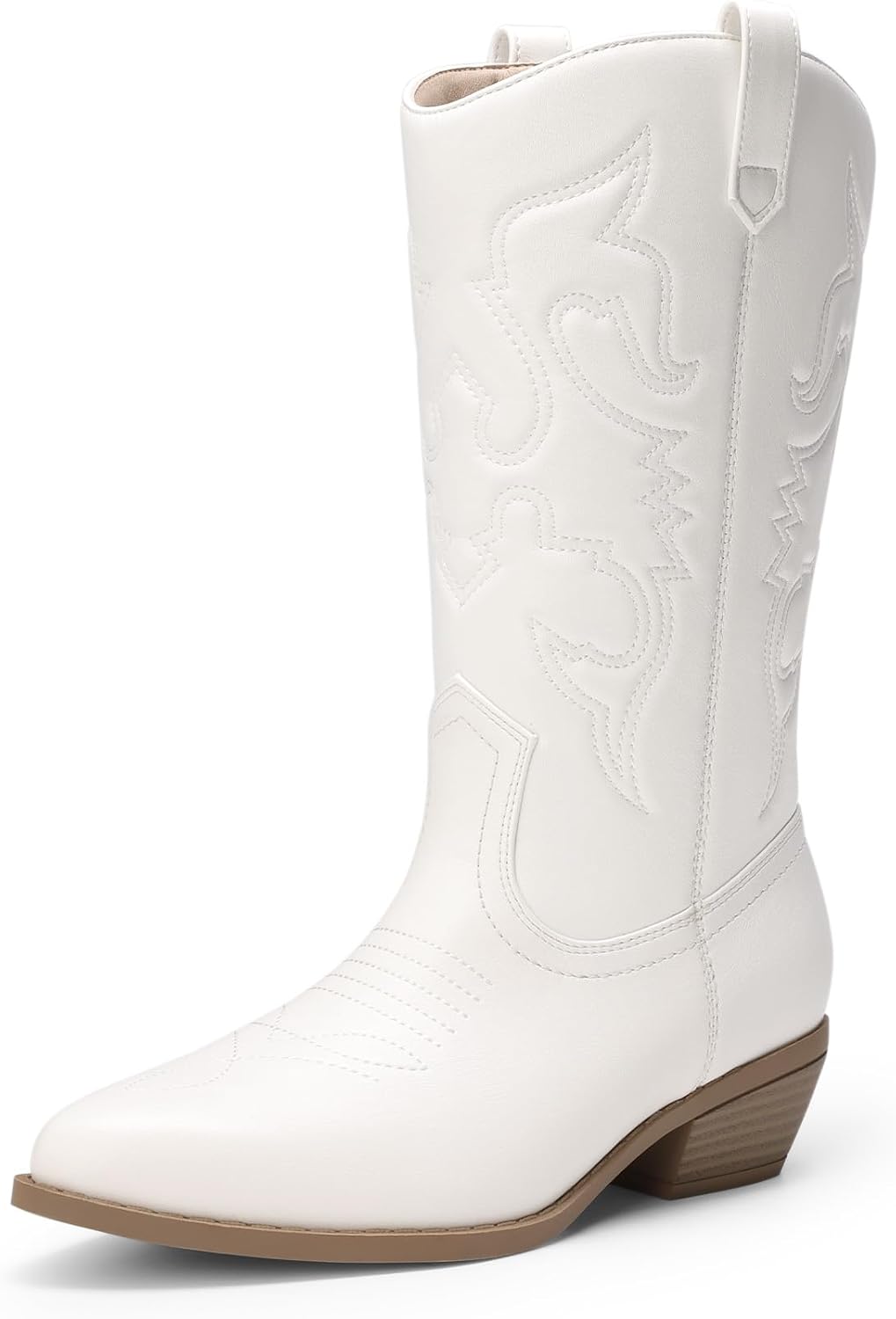 Detalle de DREAM PAIRS Women's Western Boots, Mid-Calf